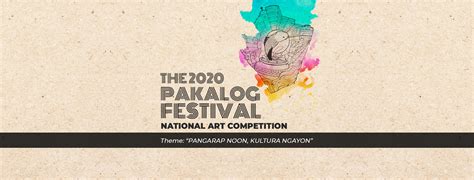 pakalog festival|1st National Art Contest of Pakalog Festival 2020 .